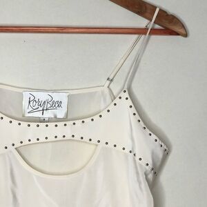Rory Beca Sz S Silk Tank Top Blouse